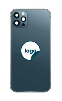 iPhone 12 Pro bagcover med ladestik og small parts - Pull A (Pacific Blue)