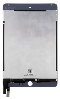 iPad Mini 4 LCD skærm -  Glas / LCD / Digitizer (Hvid) (Org. Refurbished)