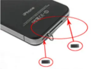 Apple iPhone 4/4S Bund Anti Støv Net 10 stk