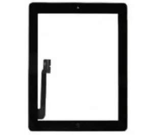 Touch Unit Assembly til Apple iPad 3 Sort