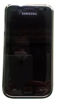 Samsung Galaxy S Plus Display Unit w/Front Cover Black/sliver (Original)