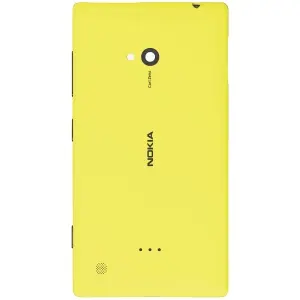 Nokia Lumia 720 Original Batteri Cover Gul