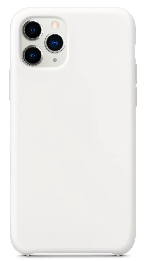 Hard Silicone Case For Iphone 11 Pro Max White Mobile Parts