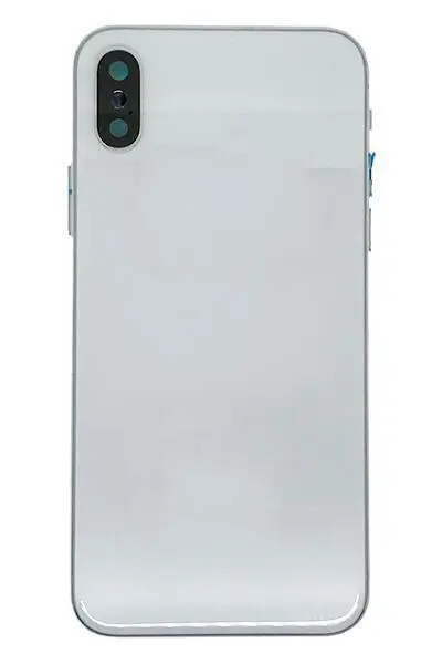 Back Cover for Apple iPhone X Silver | Mobile Parts
