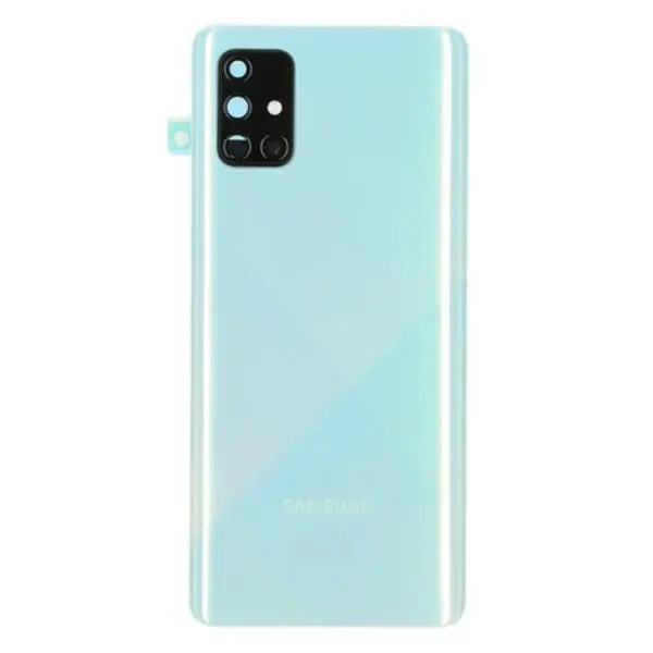 Samsung Galaxy A71 Back Cover Prism Crush Blue Mobile Parts