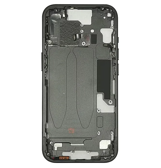 Køb iPhone 15 Middle Frame - sort | SparePart.dk
