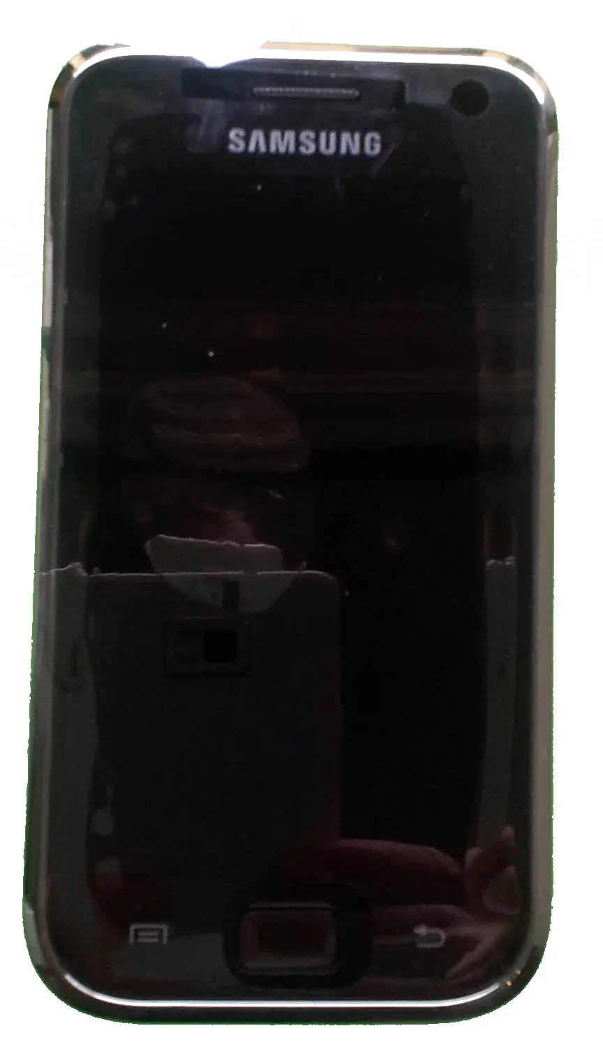 banner paar Illusie Samsung Galaxy S Plus Display Unit w/Front Cover Black/sliver (Original)