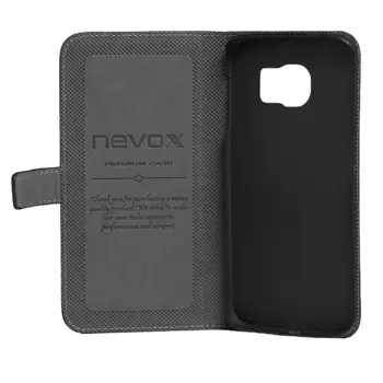 Nevox Galaxy Alpha ORDO Book Leathercase Black/Grey