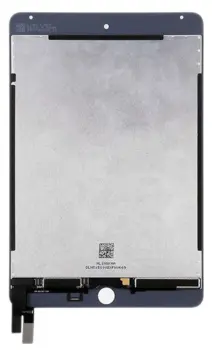 iPad Mini 4 LCD skærm -  Glas / LCD / Digitizer (Hvid) (OEM)