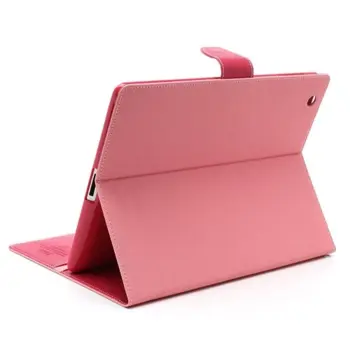 Mercury Goospery Fancy Diary Case for iPad 2/3/4 Pink