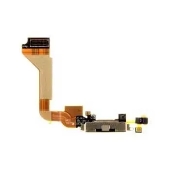 Apple iPhone 4 System Connector+Flex Cable Black