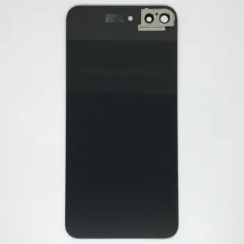 iPhone 8 Plus bagglas uden logo - sort