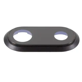 iPhone 8 Plus Rear Camera Holder with Lens Black