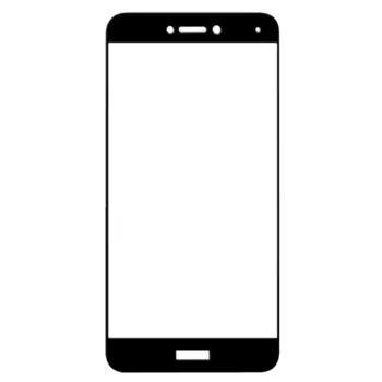Huawei P8 Lite 2017 Skærmbeskyttelse Sort (Bulk)