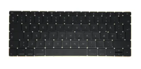 MacBook 12'' A1534 2016 Keyboard Nordic Layout