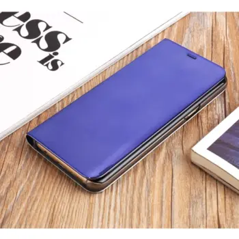 Plated Mirror Surface View Case for Samsung Galaxy S9+ Purple