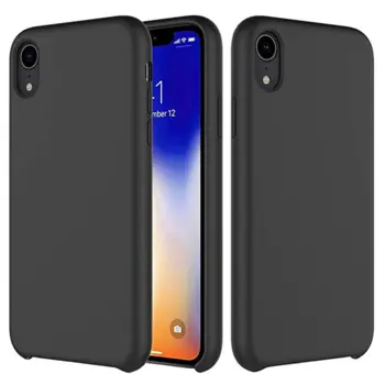 Hard Silicone Case for iPhone XR Dark Gray