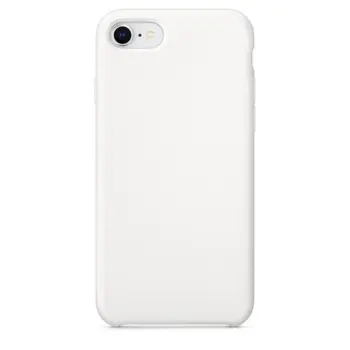 Hard Silicone Case for iPhone 7/8/SE (2020) White