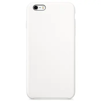 Hard Silicone Case til iPhone 6/6S Hvid