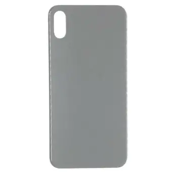 iPhone XS bagglas uden logo - sølv