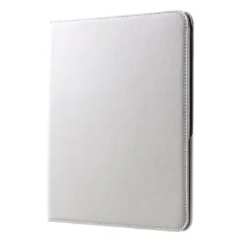 iPad Pro 11-inch (2018) Litchi Grain Leather Cover with 360 Degree Rotary Stand - White