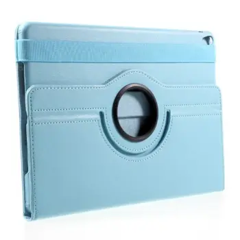 iPad Pro 10.5-inch (2017) Litchi Grain Leather Cover with 360 Degree Rotary Stand - Baby Blue