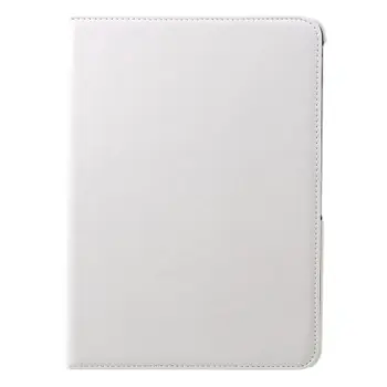 iPad Pro 12.9-inch (2018) Litchi Grain Cover with 360 Degree Rotary Stand - Hvid