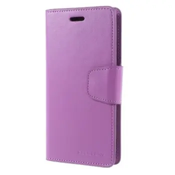 MERCURY GOOSPERY Sonata Diary Case for iPhone X / XS Purple