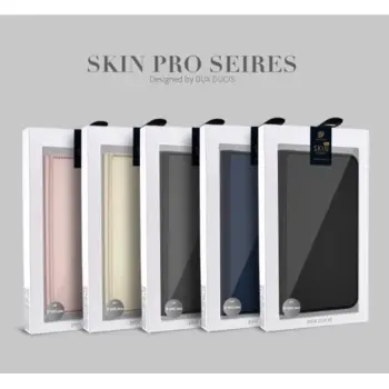 DUX DUCIS Skin Pro Flip Cover til iPhone 6 Plus/6S Plus Guld