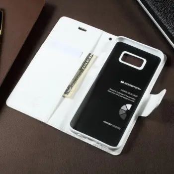 MERCURY GOOSPERY Sonata Diary Cover til Samsung S8 Plus Hvid