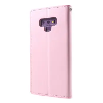 MERCURY GOOSPERY Sonata Diary Case for Samsung Galaxy Note 9 Pink