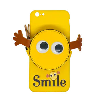 iPhone 6 Plus Case with Yellow Smile Face