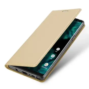 DUX DUCIS Skin Pro Flip Cover til Samsung Note 9 Guld