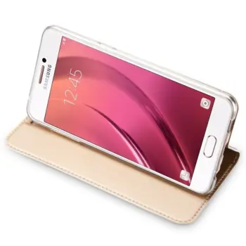 DUX DUCIS Skin Pro Flip Case for Samsung A3 (2017)  Gold