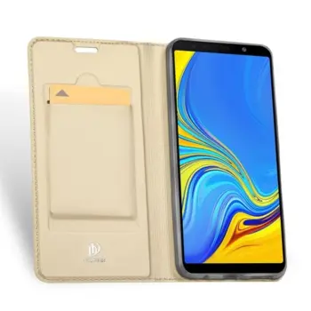 DUX DUCIS Skin Pro Flip Case for Samsung A7 (2018)  Gold