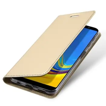 DUX DUCIS Skin Pro Flip Case for Samsung A7 (2018)  Gold