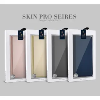 DUX DUCIS Skin Pro Flip Cover til Samsung J5 (2017) Rose Gold