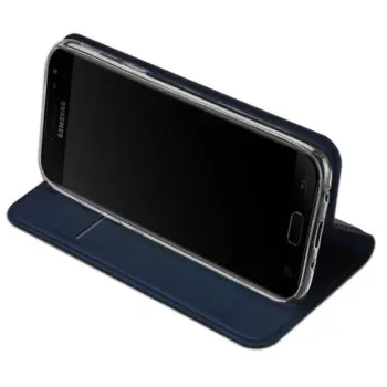 DUX DUCIS Skin Pro Flip Case for Samsung J3 (2017)  Dark Blue