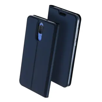 DUX DUCIS Skin Pro Flip Cover til Huawei Mate 10 Lite Mørkeblå