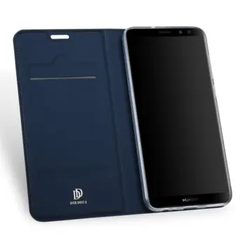DUX DUCIS Skin Pro Flip Cover til Huawei Mate 10 Lite Mørkeblå