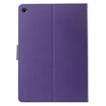 MERCURY Goospery Fancy Diary Case for iPad Air 2 - Purple/Black