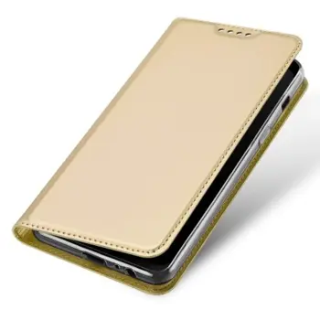 DUX DUCIS Skin Pro Flip Case for Samsung A8 (2018)  Gold