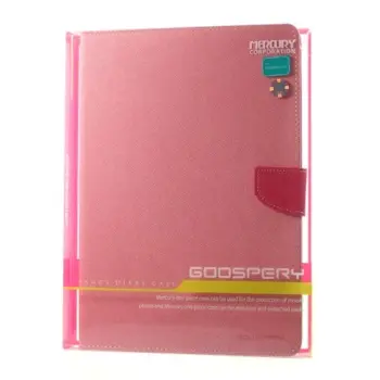 Mercury Goospery Fancy Diary Cover til iPad Pro 11 Lyserød/Rød
