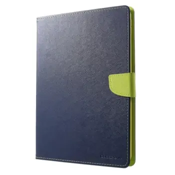 MERCURY GOOSPERY Wallet Leather Case for iPad Pro 12.9 (2. gen.) Blue/Green