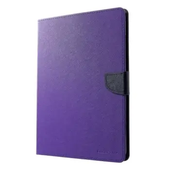 MERCURY GOOSPERY Wallet Leather Case for iPad Pro 12.9 (2. gen.) Purple/Black
