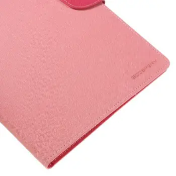 MERCURY GOOSPERY Wallet Leather Case for iPad Pro 12.9 (2. gen.) Pink/Red