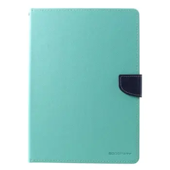 MERCURY GOOSPERY Wallet Leather Case for iPad Pro 12.9 (2. gen.) Cyan/Blå