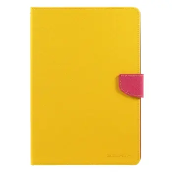 Mercury Goospery Fancy Diary Case for iPad Pro 9.7" - Yellow/Red