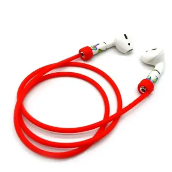 Silicone Rope Strap for Apple AirPods Red