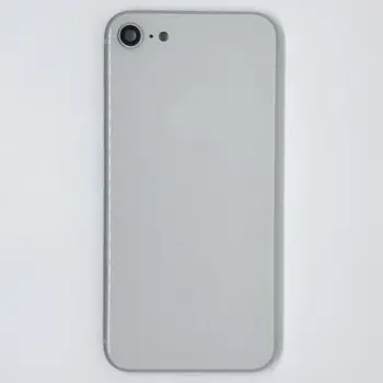 iPhone 8 bagcover m/ small parts uden logo - sølv